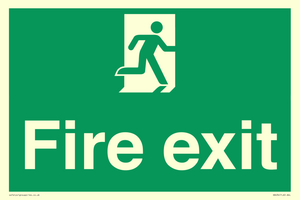Final fire exit